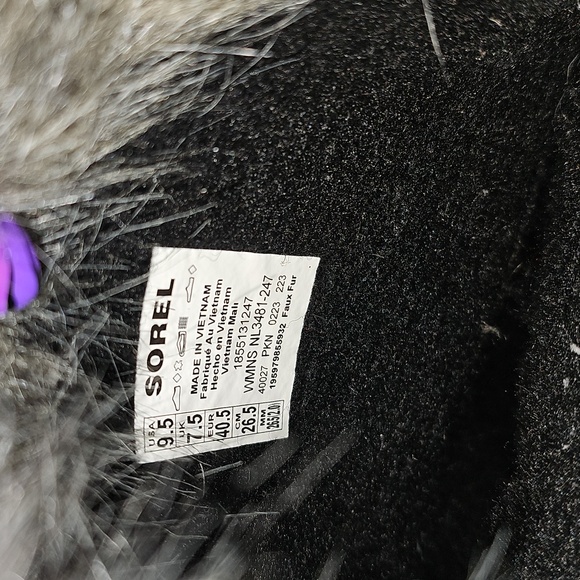 SOREL Nwts Womens Sz 9.5 Insulated/Waterproof Winter Boots. Gorgeous - Picture 14 of 15